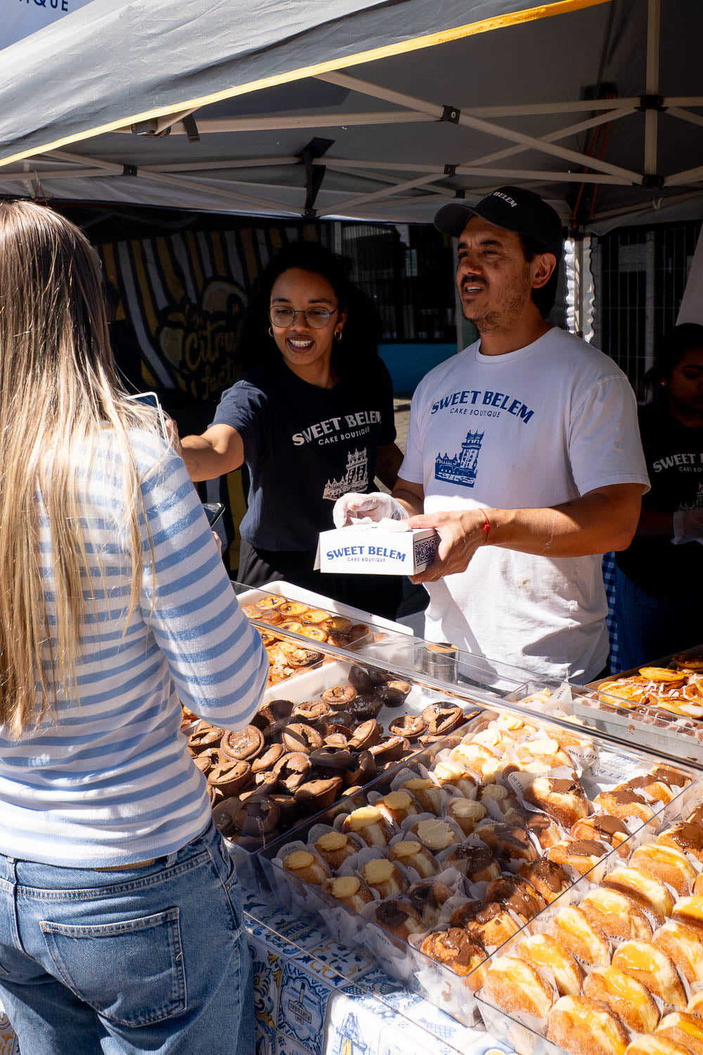 Sweet Belem at local Festivals and Bondi Markets!