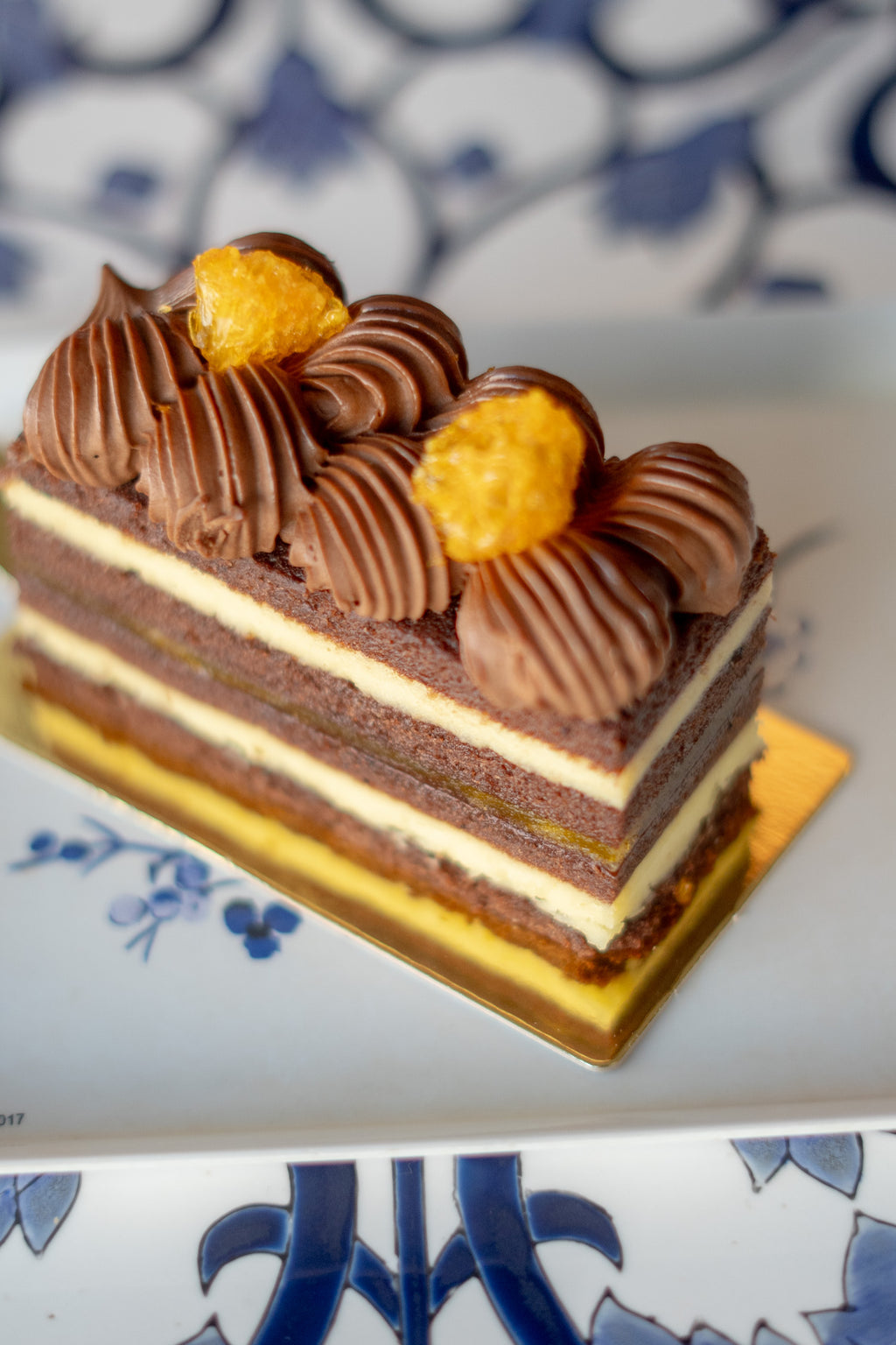 Chocolate Sponge & Mandarin Cake - Vegan