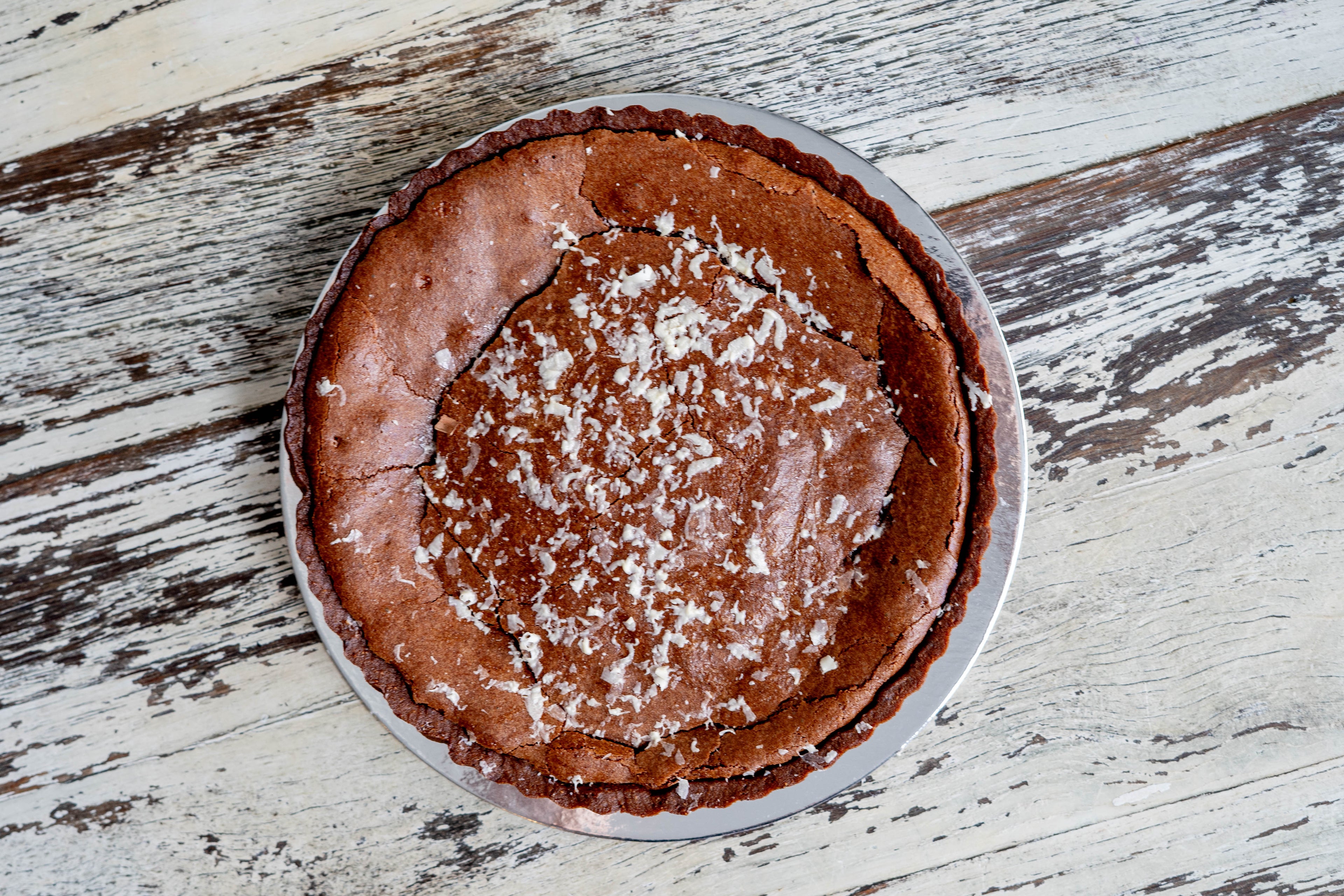 Baked Chocolate Tart 8" (Christmas)