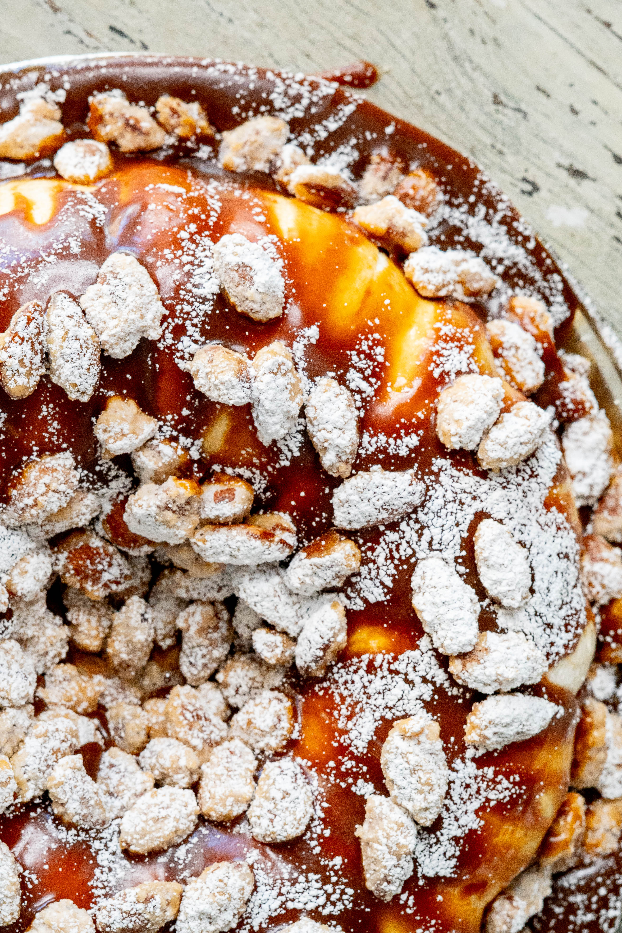 Molotof With Salted Caramel and Almond