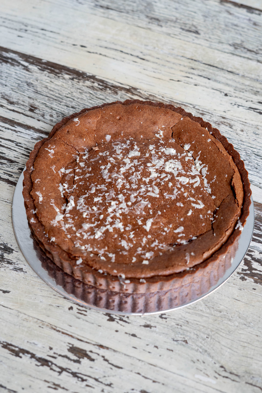 Baked Chocolate Tart 8" (Christmas)