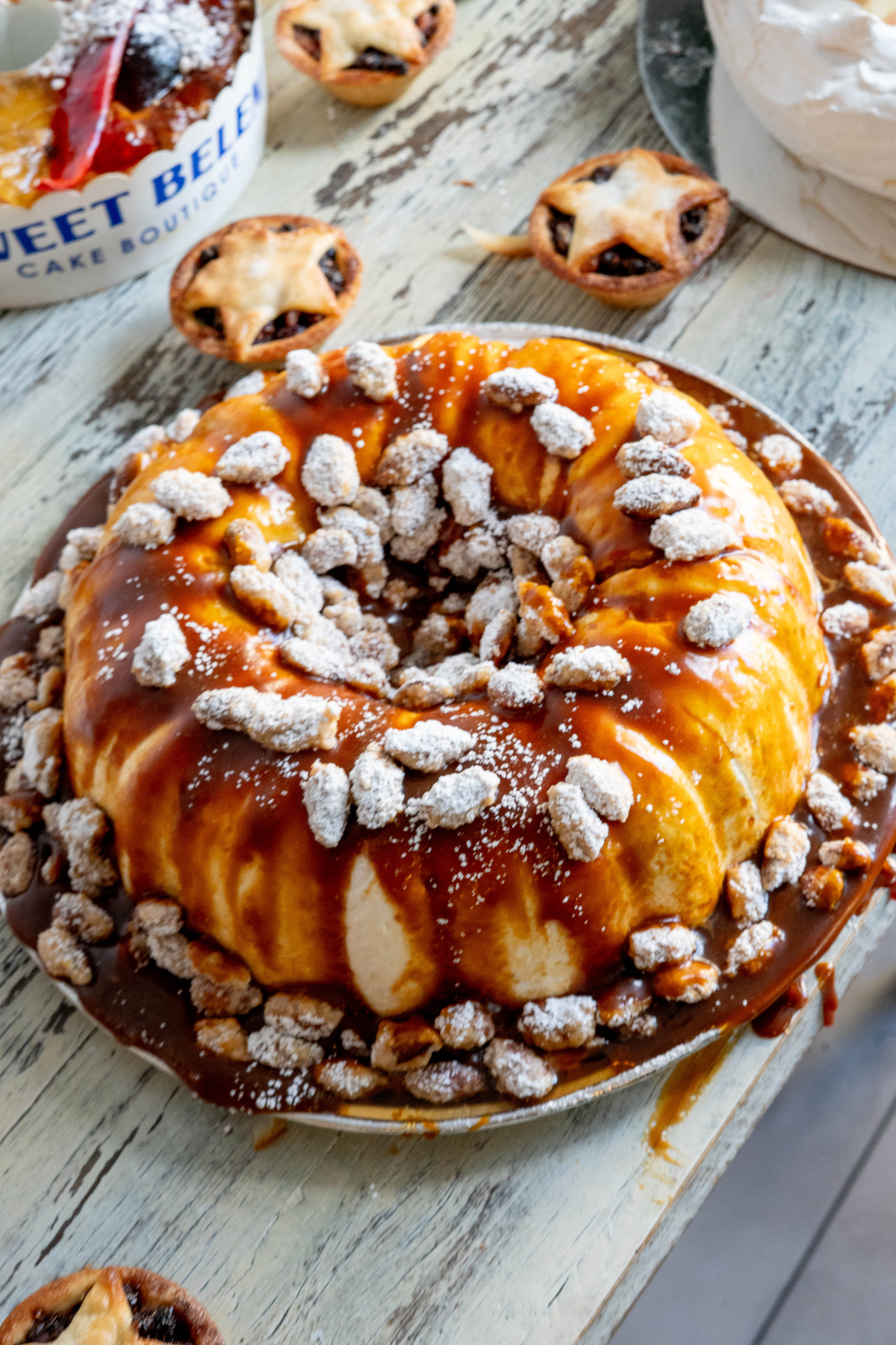 Molotof With Salted Caramel and Almond