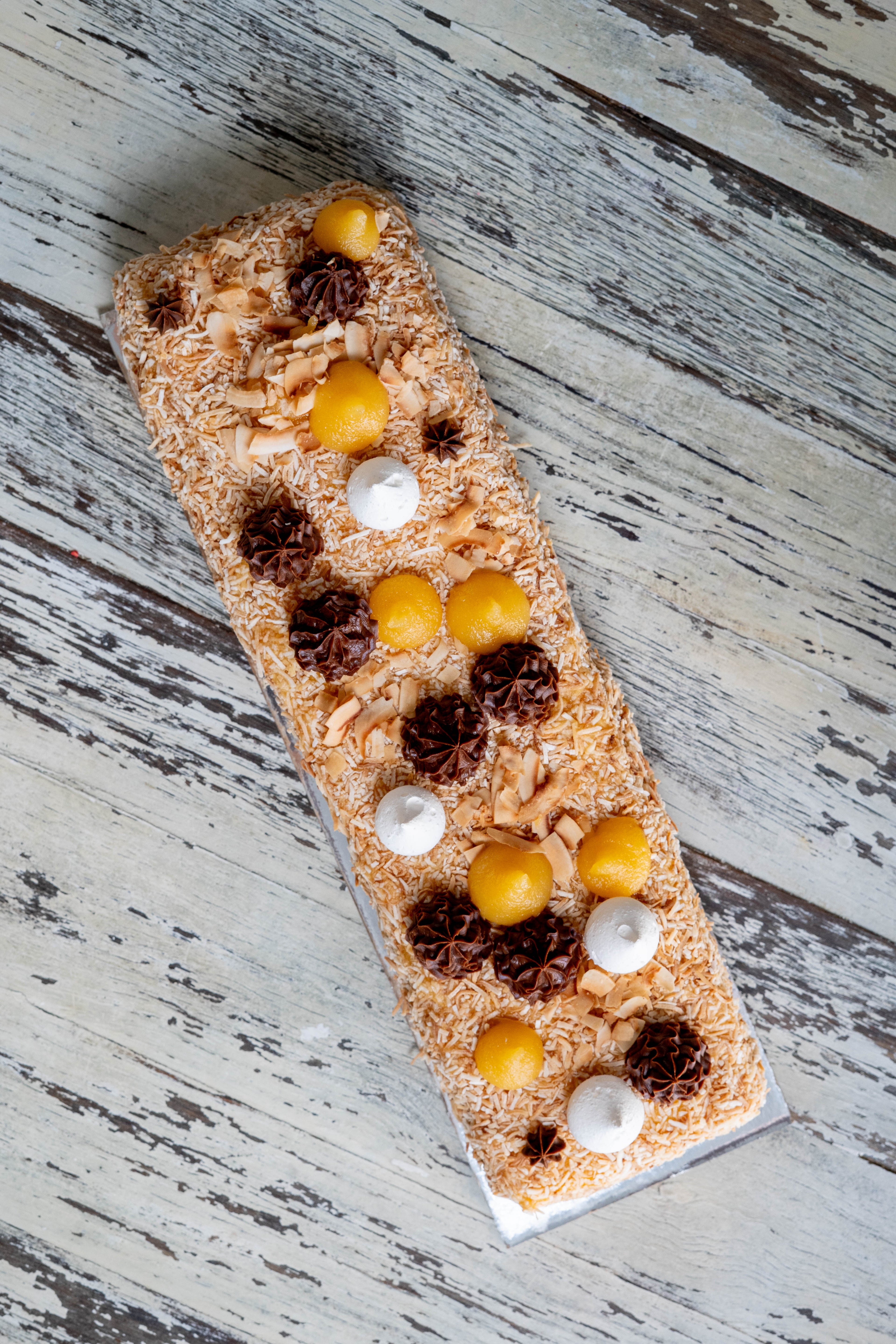 Portuguese Lamington (Christmas)