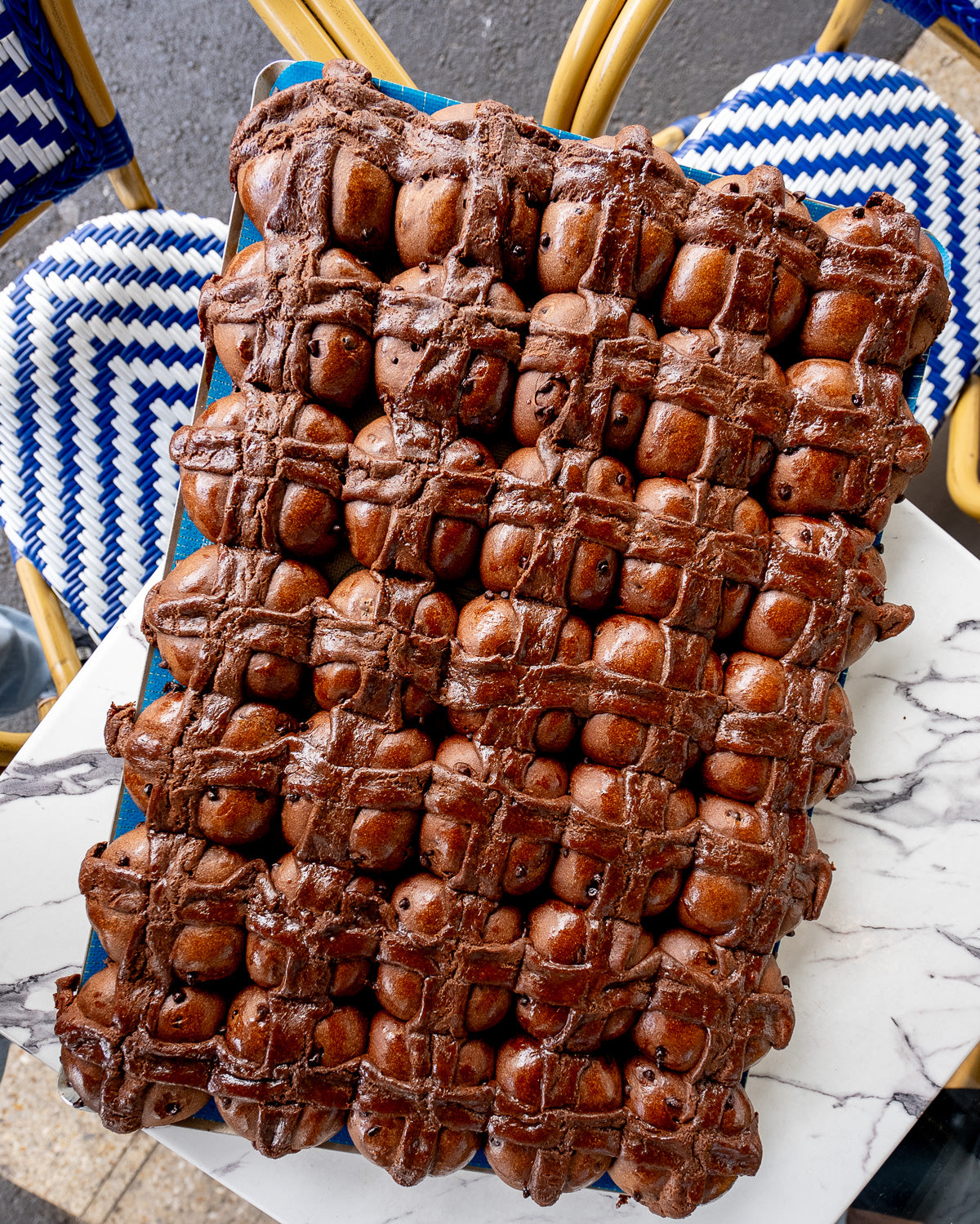 Hot Cross Bun (Chocolate)