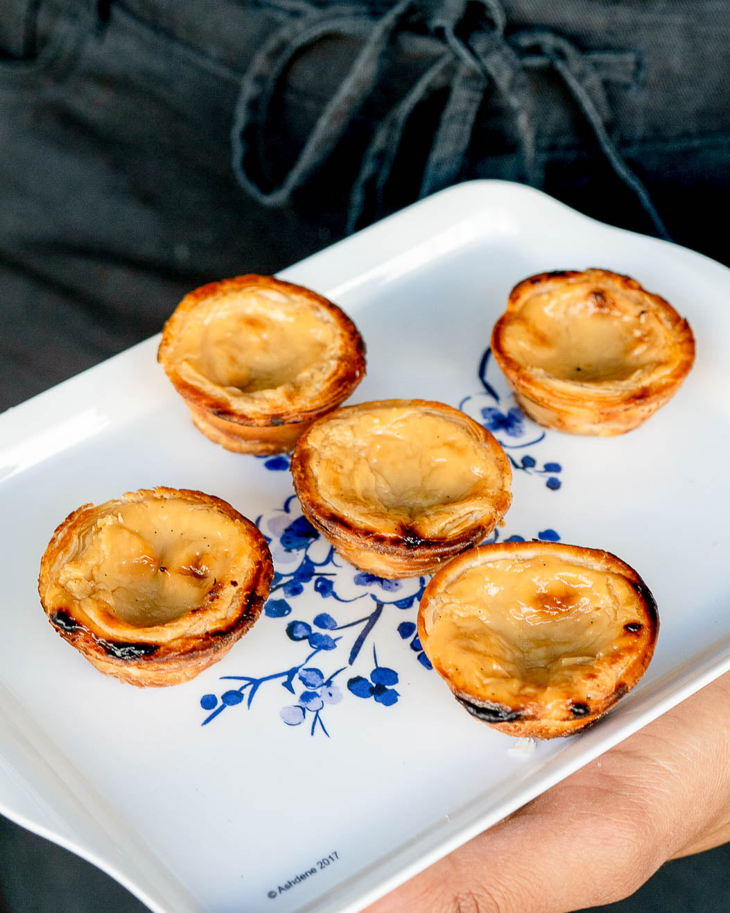 Mini Vegan Portuguese tart