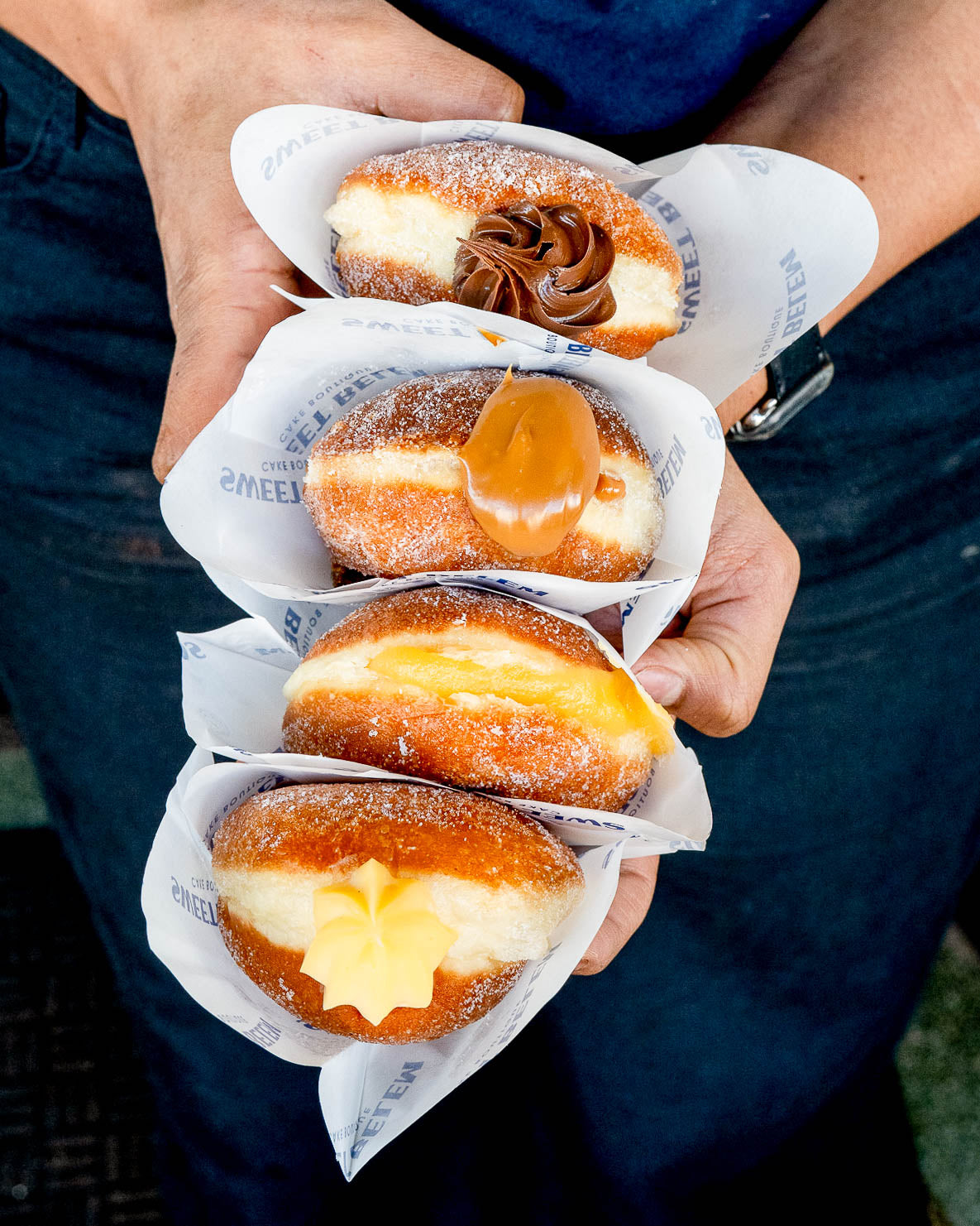 Mini Bola de Berlin - Egg Jam Donuts (x30)