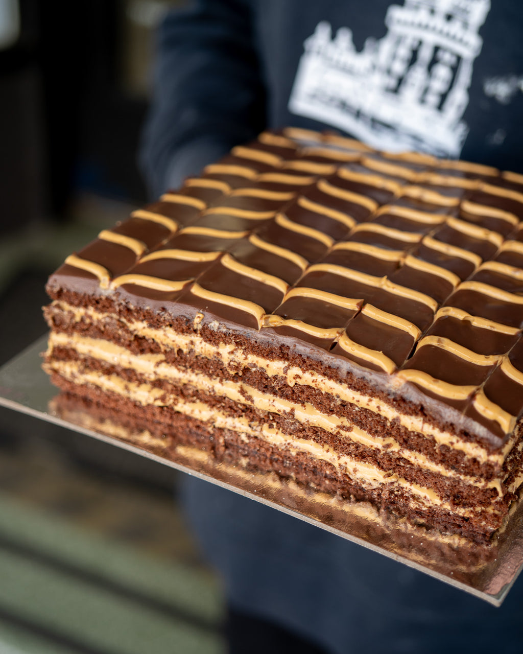 Dulce & Chocolate Sponge Cake