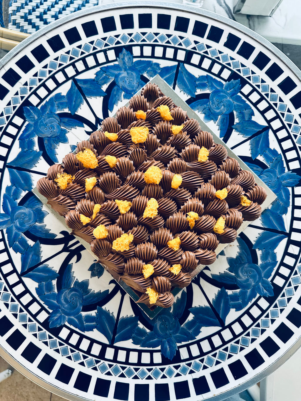 Chocolate Sponge & Mandarin Cake - Vegan