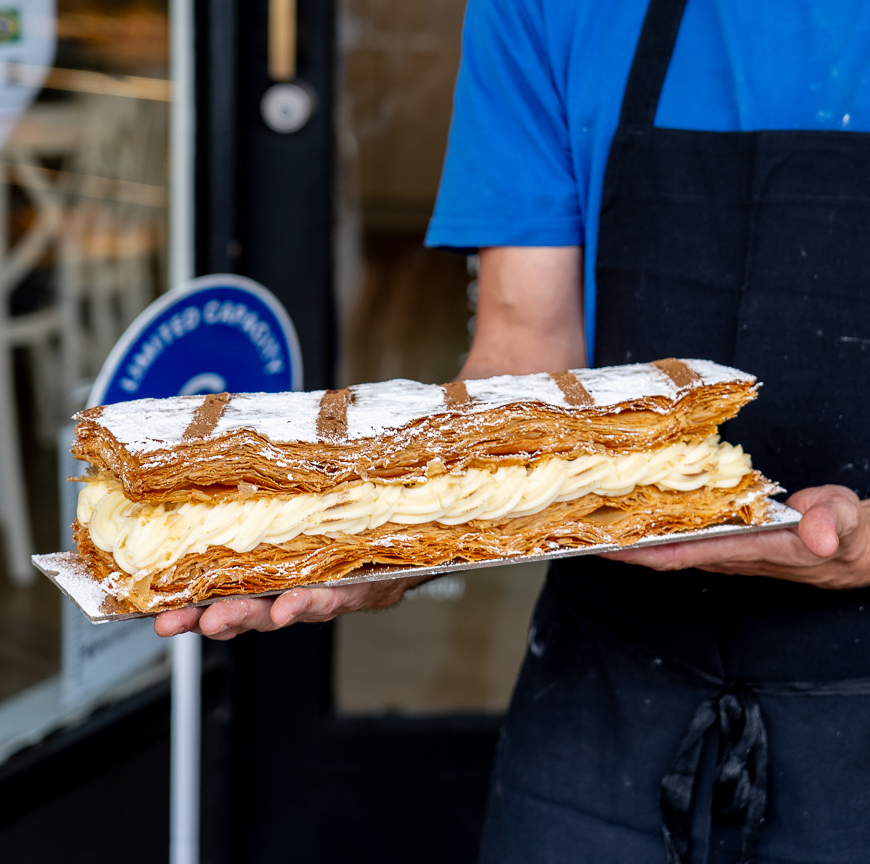 Vanilla Slice (Christmas)