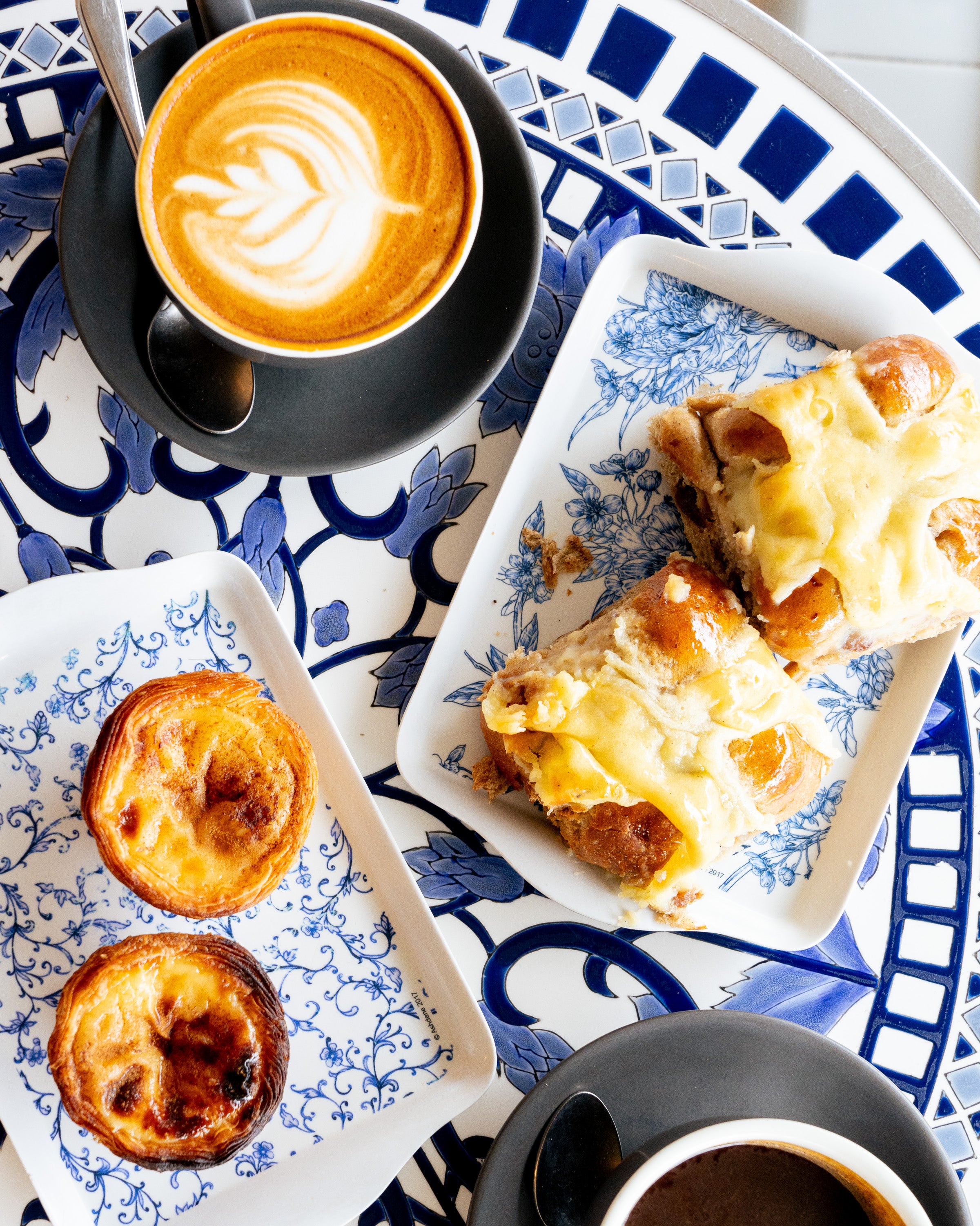 Hot Cross Bun (Custard)