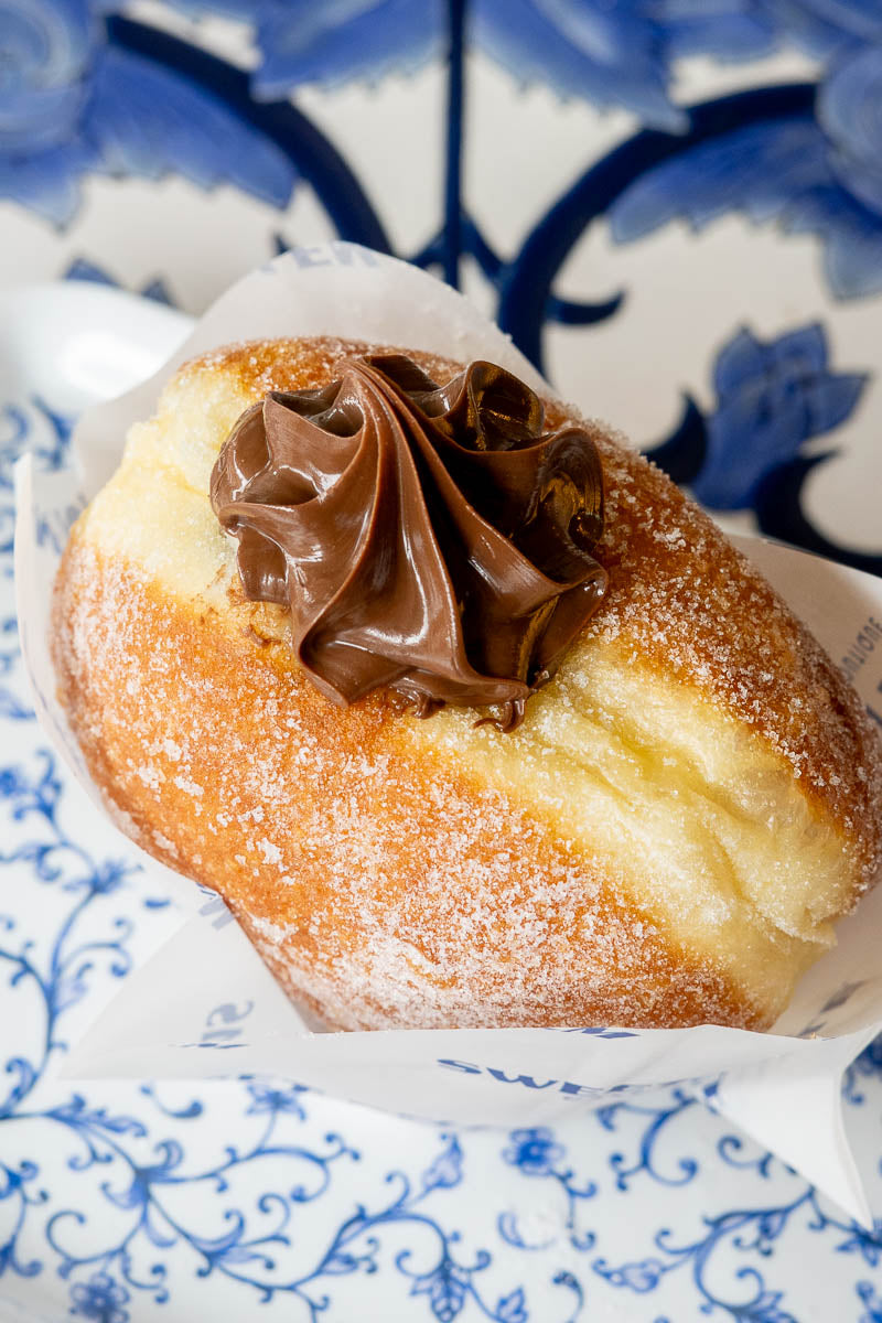 Sweet Belem Chocolate Hazelnut Donut